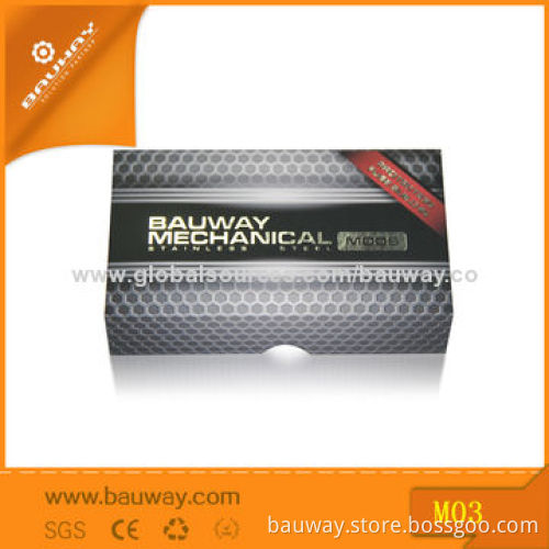 Bauway Stainless steel 18650/18350 Battery Tube Mod, Measures 27 x 101mmNew